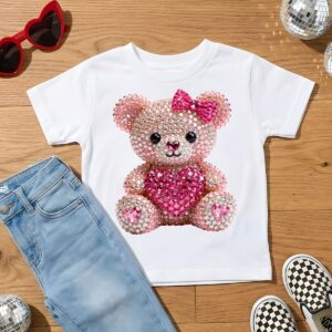 Детска тениска 2049d Pink Bear