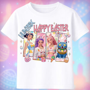 Детска тениска 2078d Huntrix Easter